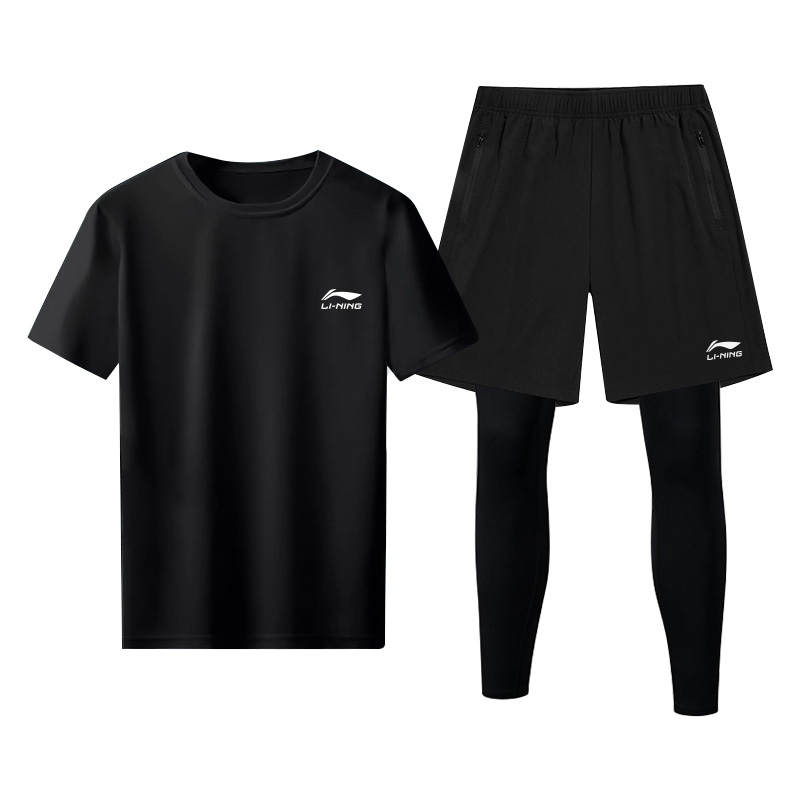 Li-Ning Li Ning Casual Sportswear Unisex Crew Neck Thin