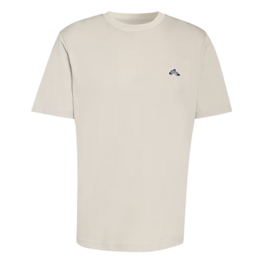 Adidas Adidas Sportswear T Shirts Men's Beige Crew Neck Moderate