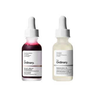 The Ordinary 0% Alpha Hydroxy Acids Serums 2% Hyaluronic Acid B5 Serums, Skincare Set Repairing Hydrating 30ml+30ml