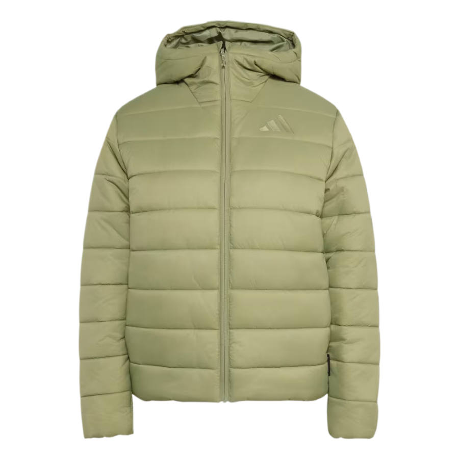 Adidas Adidas Puffer Jackets Women's Tent Green Hooded Non Detachable Moderate
