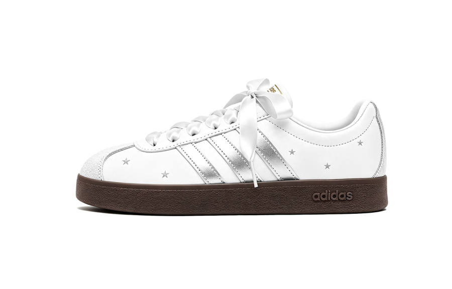 Adidas Neo VL Court 2.0 German Army Trainers Unisex Low Top White/Silver
