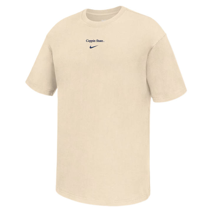 Nike Nike College T Shirts Men's Natural Crew Neck