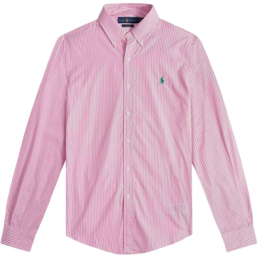 Polo Ralph Lauren Shirt Slim Fit Men's Pink