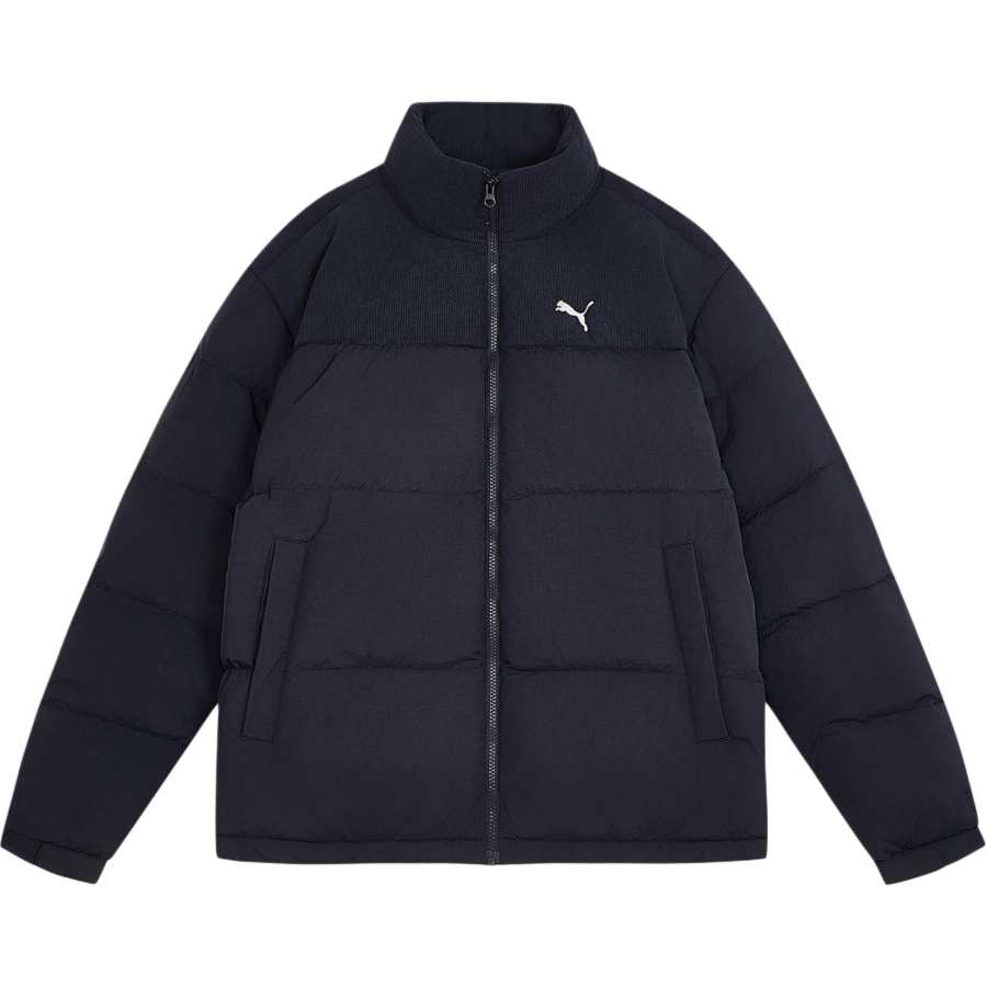 PUMA PUMA Down Coats Men's Black Stand Collar