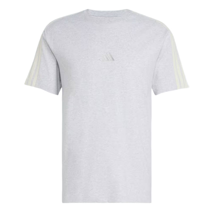 Adidas Adidas Sportswear T Shirts Men's Light Gray/Ecru Crew Neck