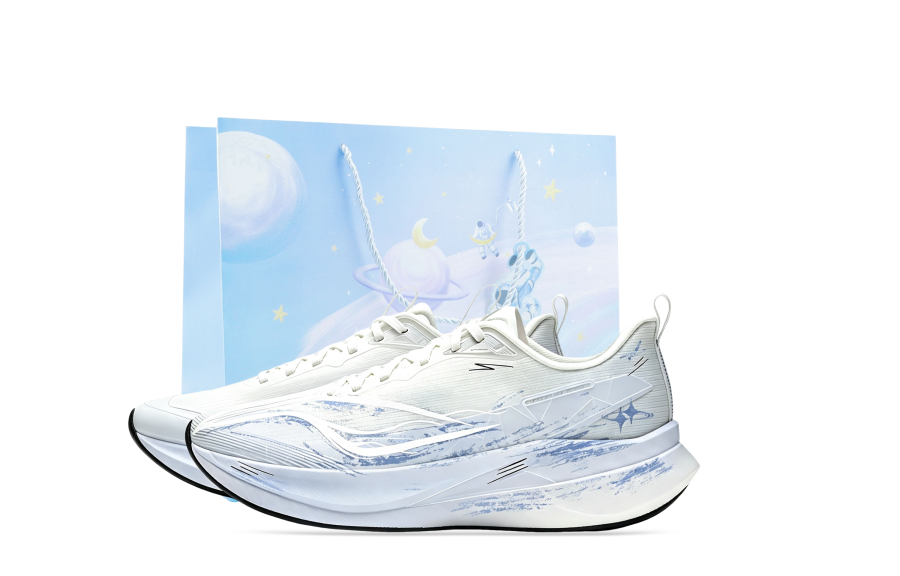 Li-Ning Li Ning Red Hare 9 PRO Running Shoes Men's Low Top White/Blue