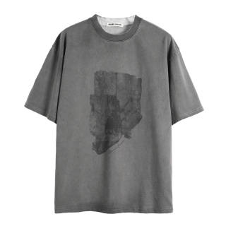 Organic Emotion T Shirt Unisex Washed Gray