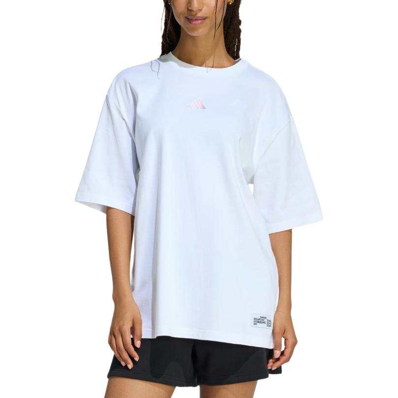 Adidas Adidas Sportswear T Shirts Women's White Crew Neck