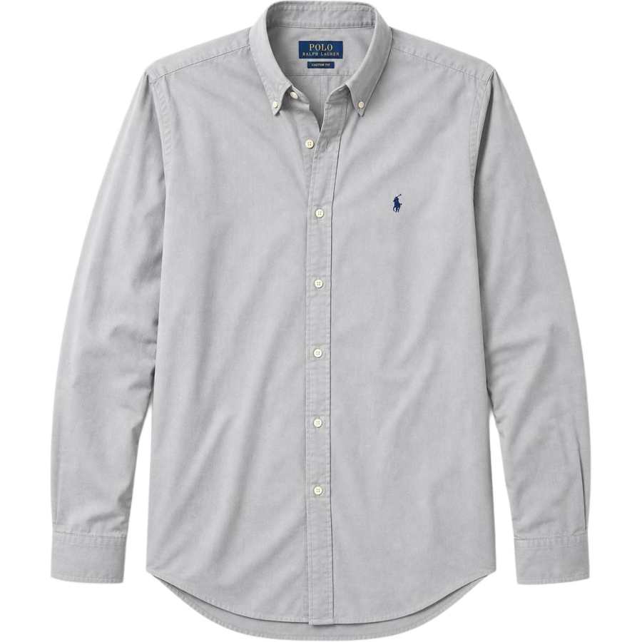 Polo Ralph Lauren Logo Embroidered Long-Sleeved Shirt