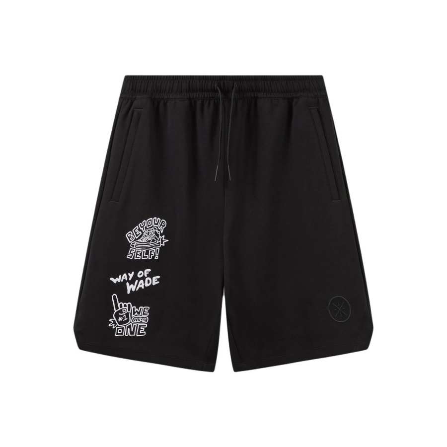 Li-Ning Li Ning Casual Shorts Men's Black Moderate Straight Fit Pants