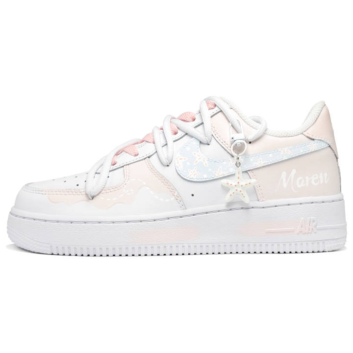 Nike Nike Air Force 1 Skateboard Shoes Unisex Low Top White