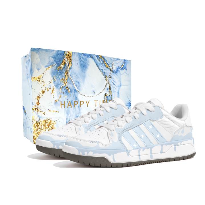 Adidas Adidas ENTRAP Casual Shoes Unisex Low Top Ice Blue