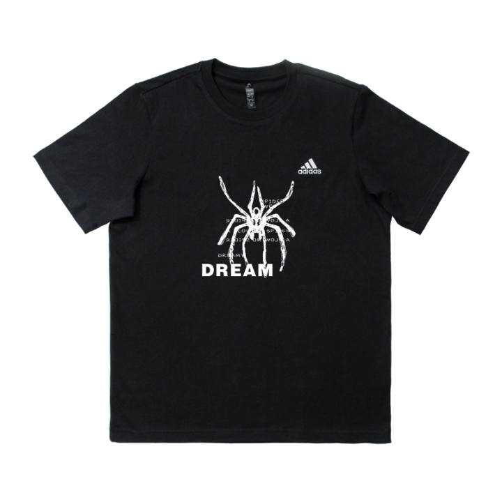 Adidas Adidas T Shirts Men's Black Crew Neck Moderate