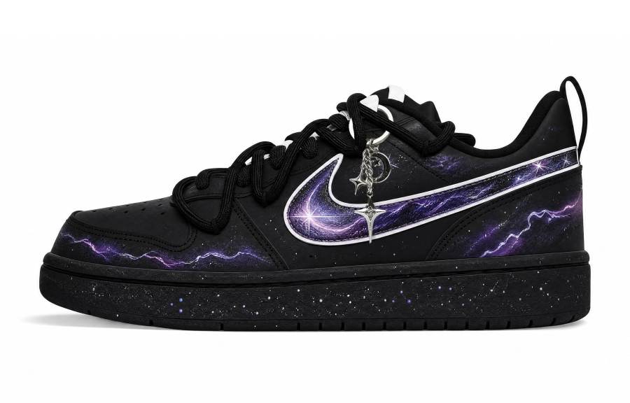 Nike Nike Court Borough Skateboard Shoes Unisex Low Top Black