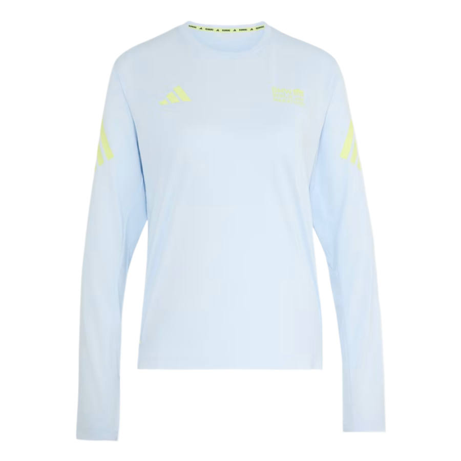 Adidas Adidas Running T Shirts Women's Crystal Sky Crew Neck