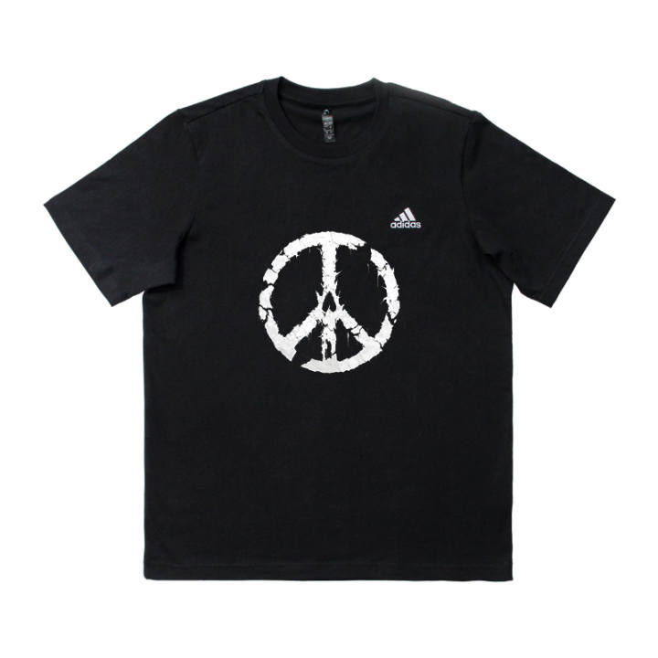 Adidas Adidas MUST HAVES T Shirts Men's Black Crew Neck Thin