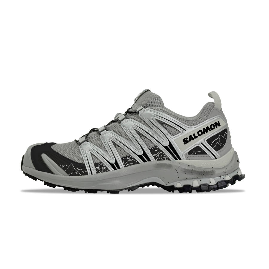 SALOMON XA PRO 3D Running Shoes Unisex Low Top Gray Black