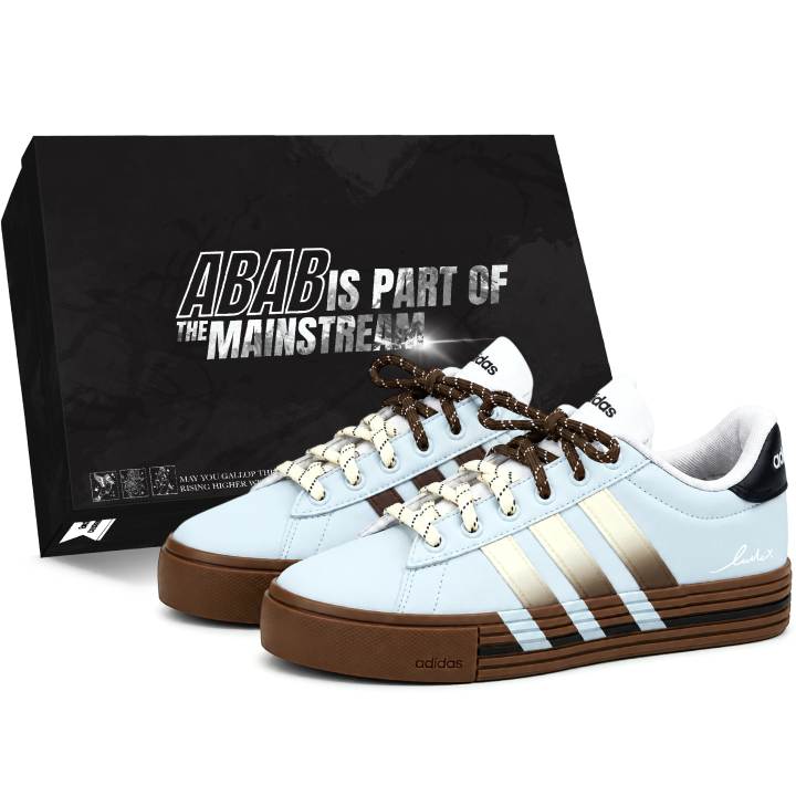 Adidas Adidas VL COURT 2.0 German Army Trainers Unisex Low Top Beige/Blue