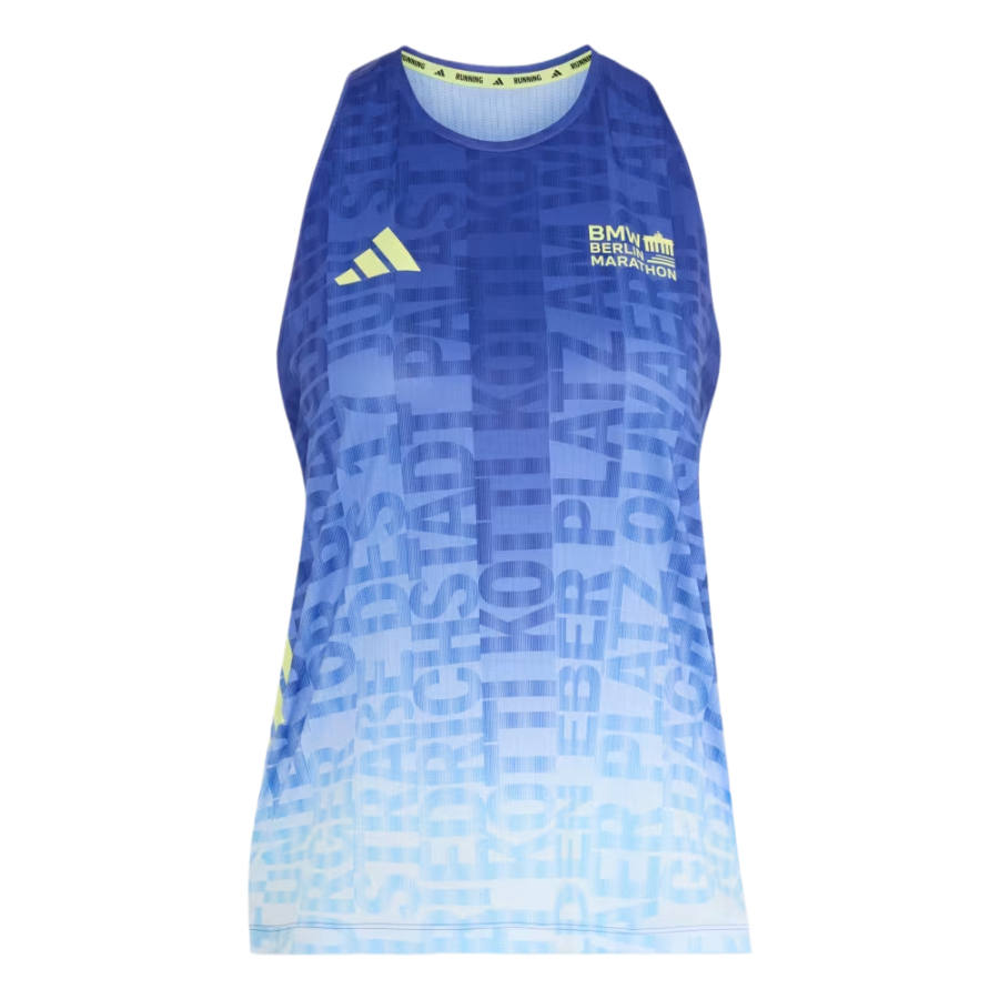 Adidas Adidas Running Tank Tops Women's Double Indigo/Crystal Sky Crew Neck