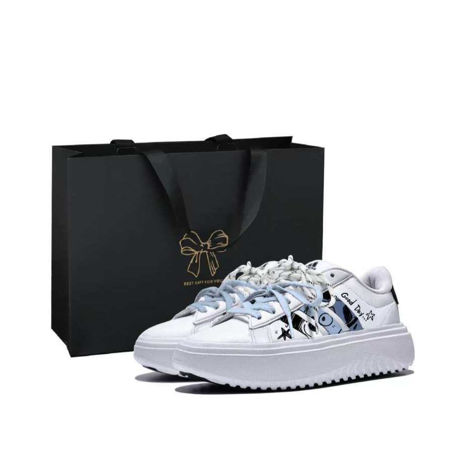 Adidas Adidas GRAND COURT Casual Shoes Women's Low Top Blue/Black