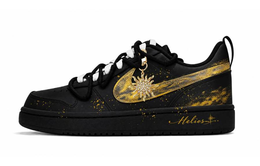 Nike Nike Court Borough Skateboard Shoes Unisex Low Top Black