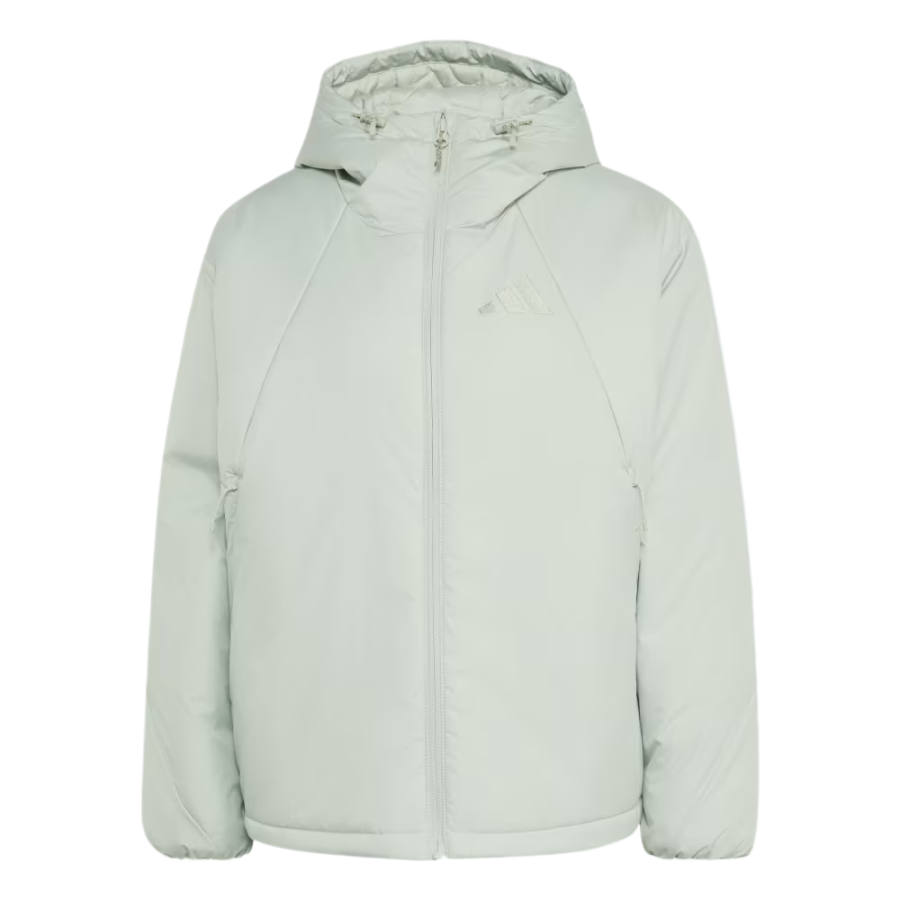 Adidas Adidas Jackets Women's Halo Green Hooded Non Detachable Moderate