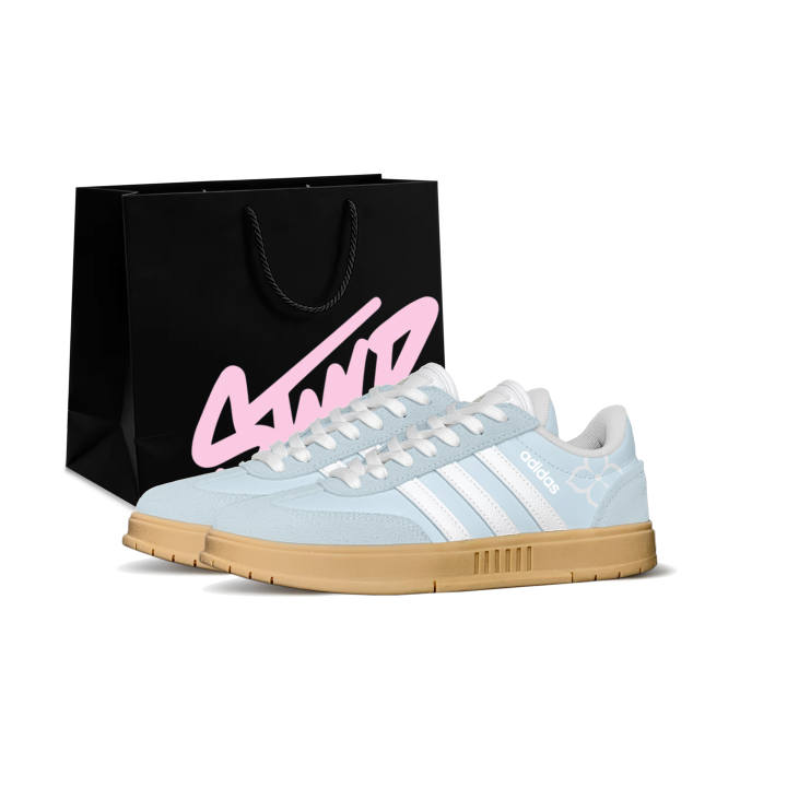 Adidas Adidas Skateboard Shoes Women's Low Top Blue/White