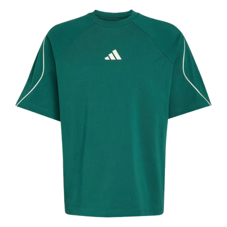 Adidas Adidas Sportswear T Shirts Men's Preppy Green Crew Neck Moderate
