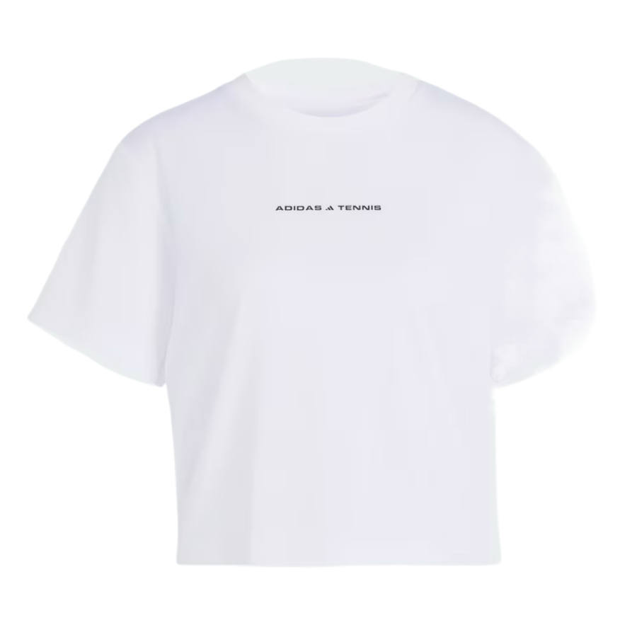 Adidas Adidas Tennis Tops Women's White Crew Neck