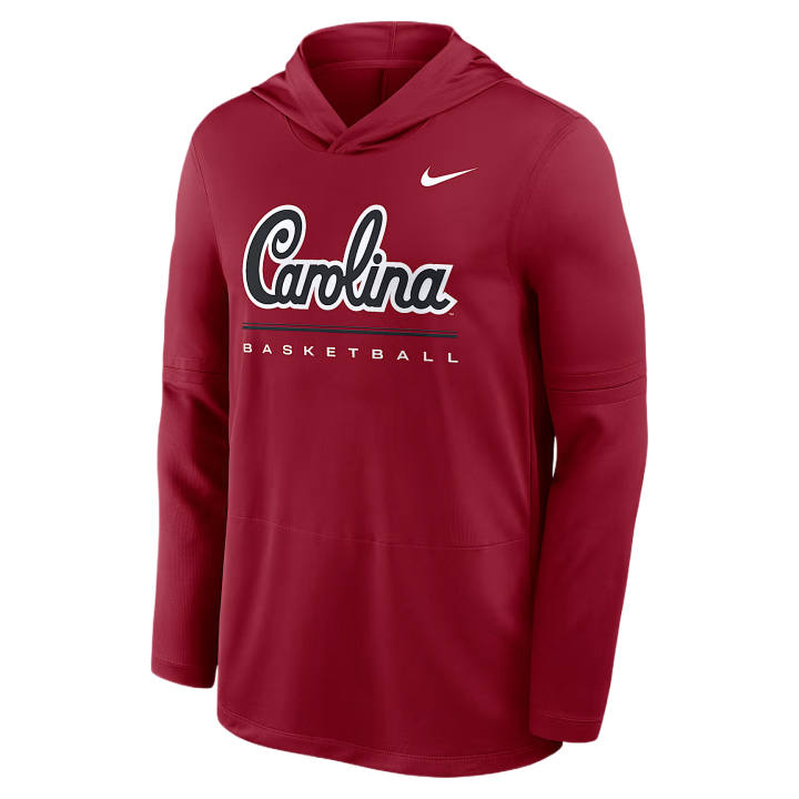 Nike Nike Dri Fit College Sweatshirts Men's Garnet Hooded Non Detachable Moderate