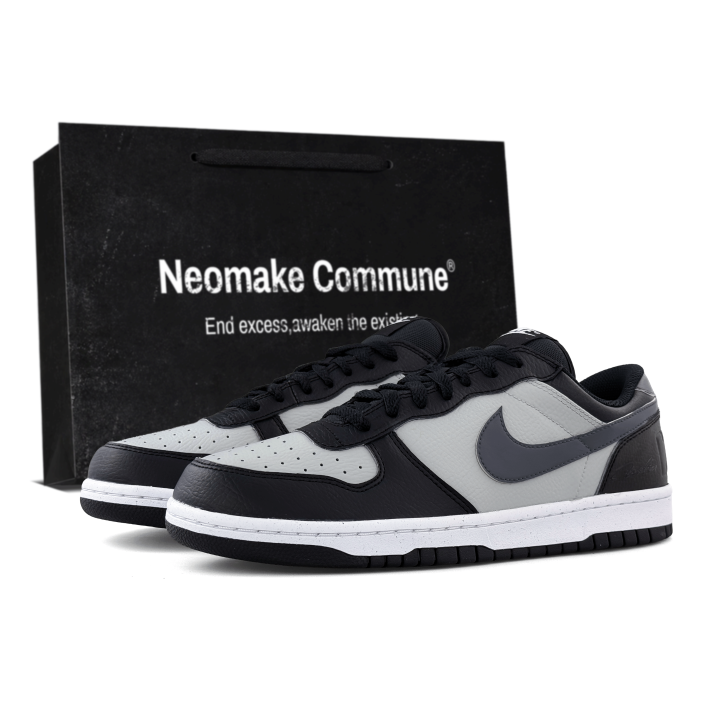 Nike Nike Big Skateboard Shoes Unisex Low Top Black, Gray