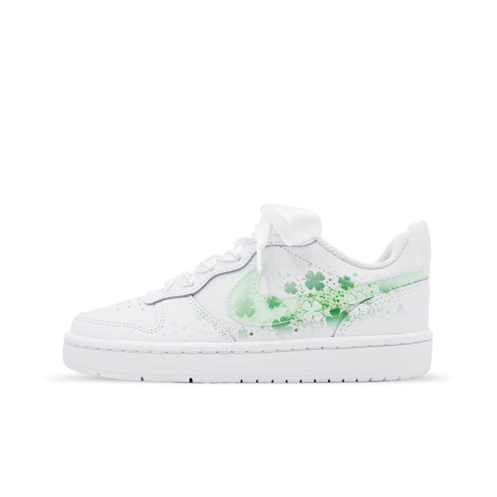 Nike Nike Court Borough Little Lucky Low top Skateboard Shoes Unisex Green White