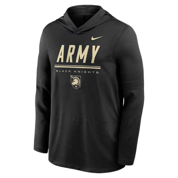 Nike Nike Dri Fit College Sweatshirts Men's Black Hooded Non Detachable Moderate