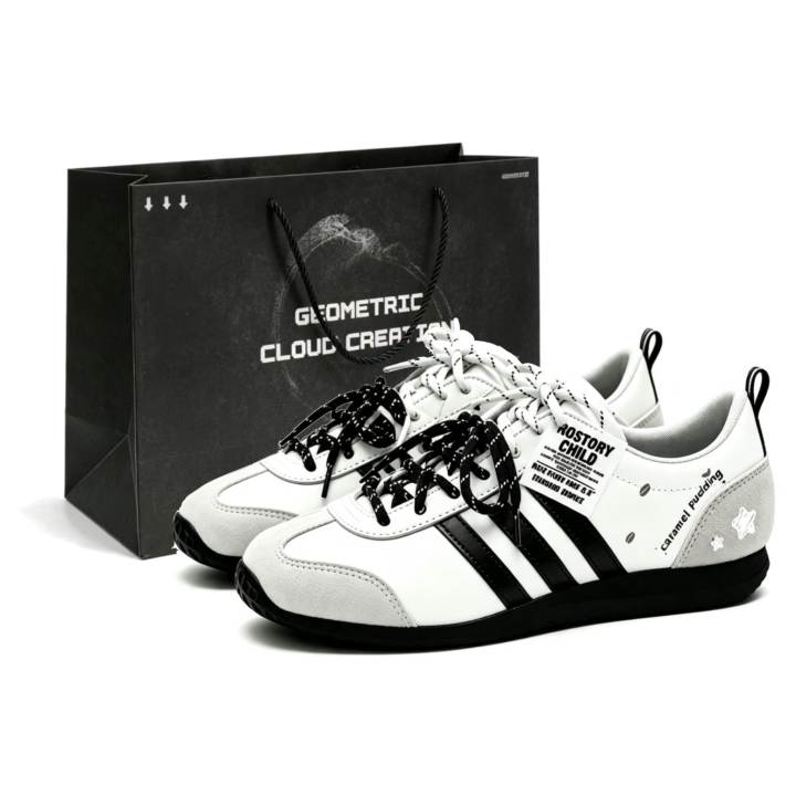 Adidas Adidas VS JOG 2.0 German Army Trainers Unisex Low Top White