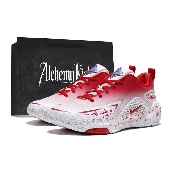 Nike Nike S.T. GLOW Basketball Shoes Unisex Low Top White/Red