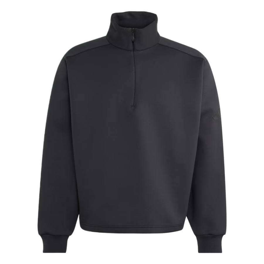 Adidas Adidas Sportswear Sweatshirts Men's Black Stand Collar Moderate