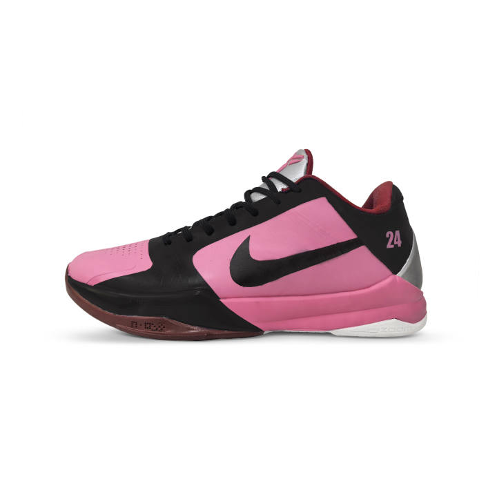 Nike Nike Zoom Kobe 5 Basketball Shoes Men's Low Top Black/Pink