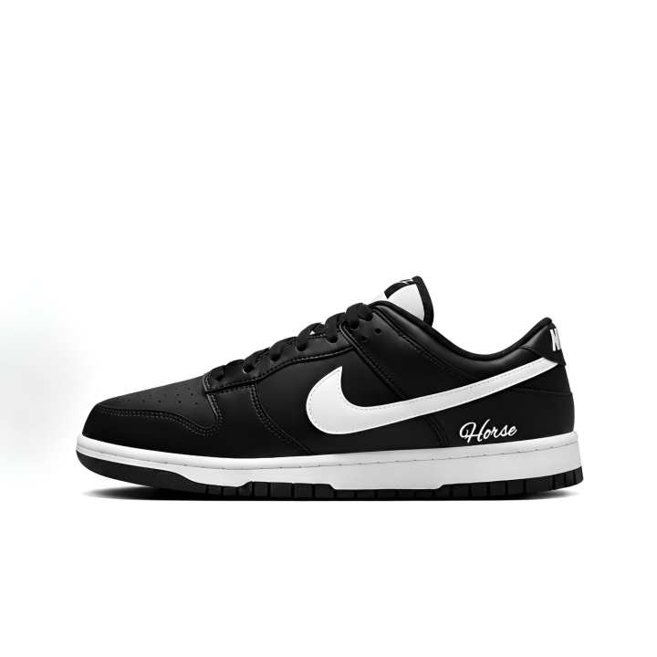 Nike Nike Dunk Skateboard Shoes Unisex Low Top Black & White