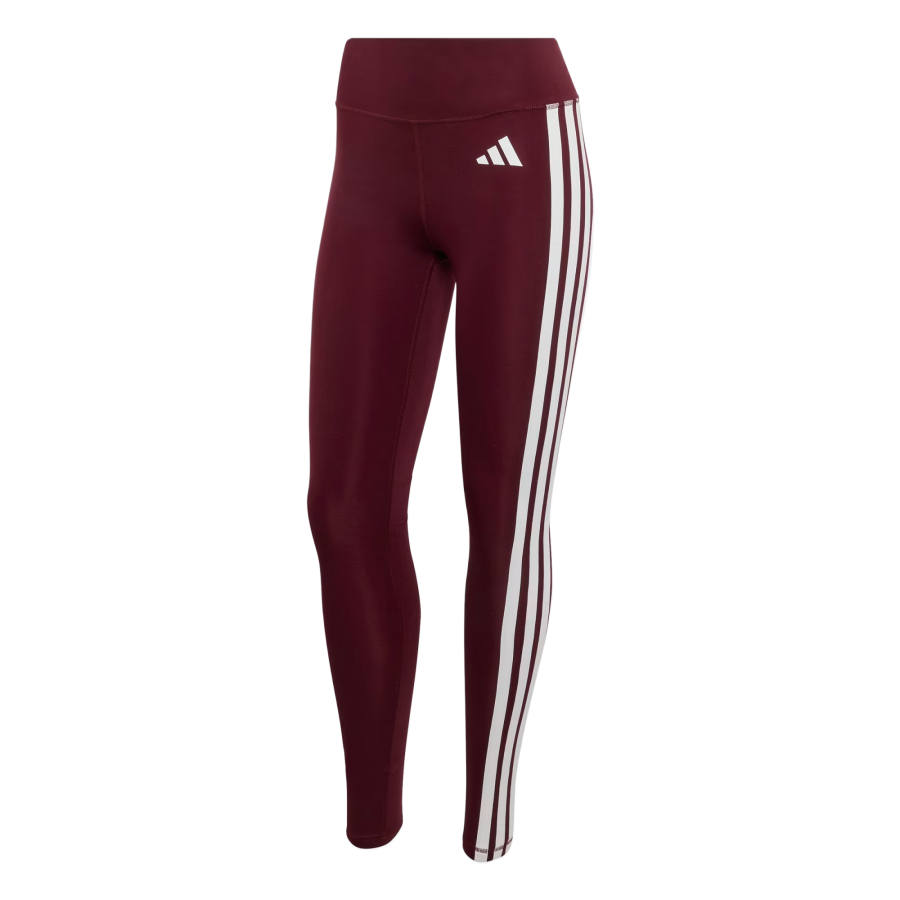 Adidas Adidas Optime Sports Pants Women's Burgundy/White Moderate