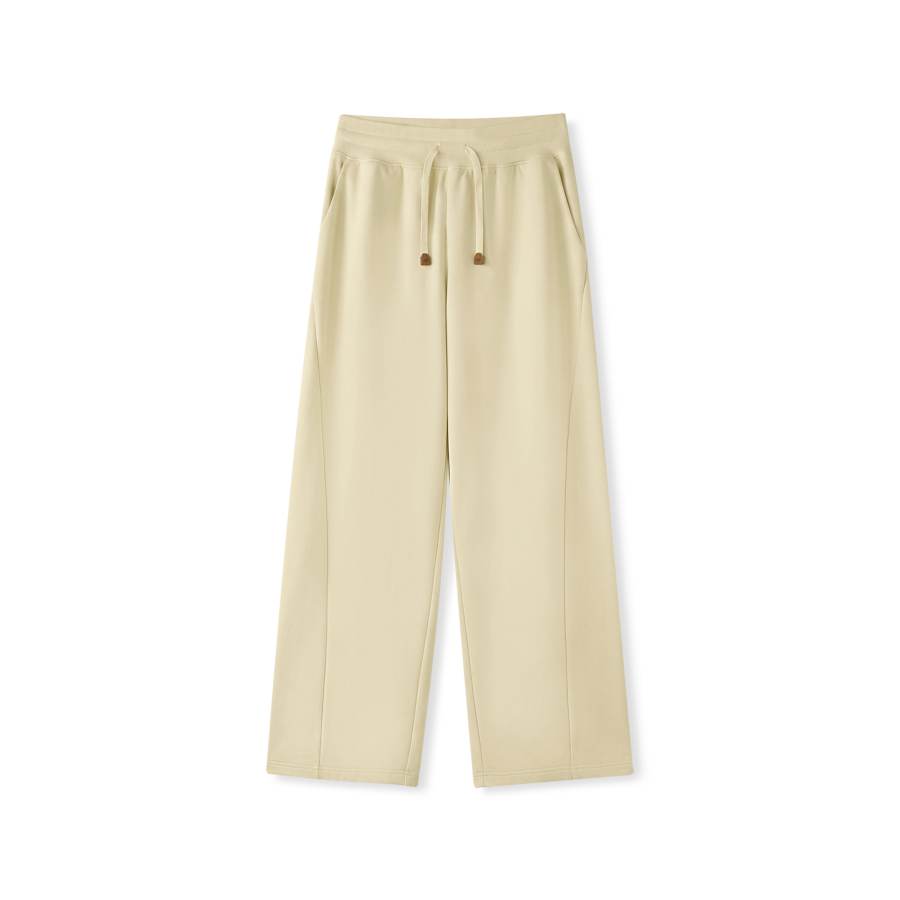 Skechers Casual Pants Women's Ivory White 001J Moderate Straight Fit Pants