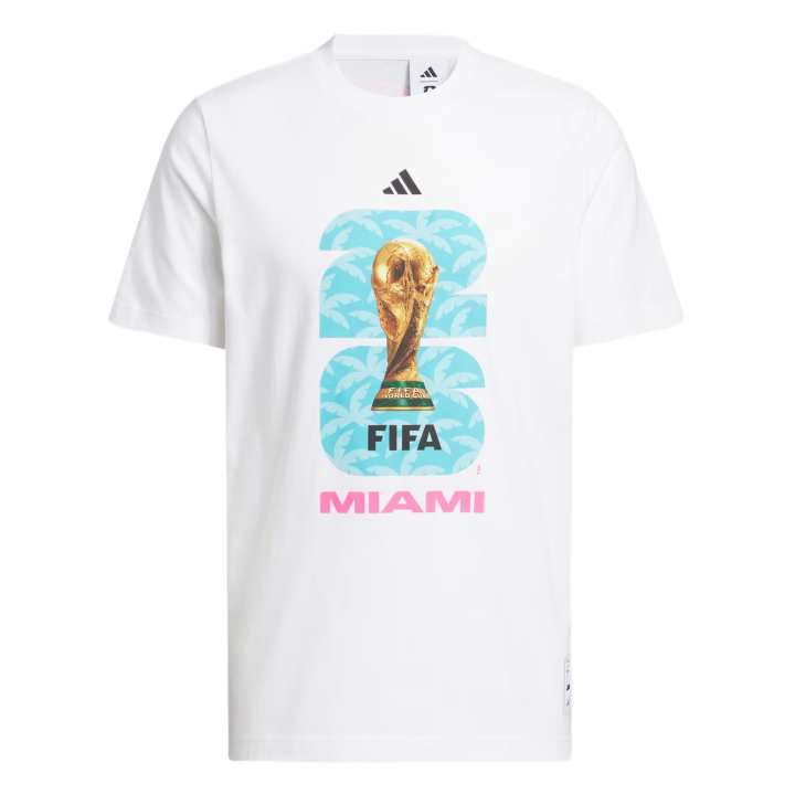 Adidas Adidas T Shirts Men's White Crew Neck Moderate