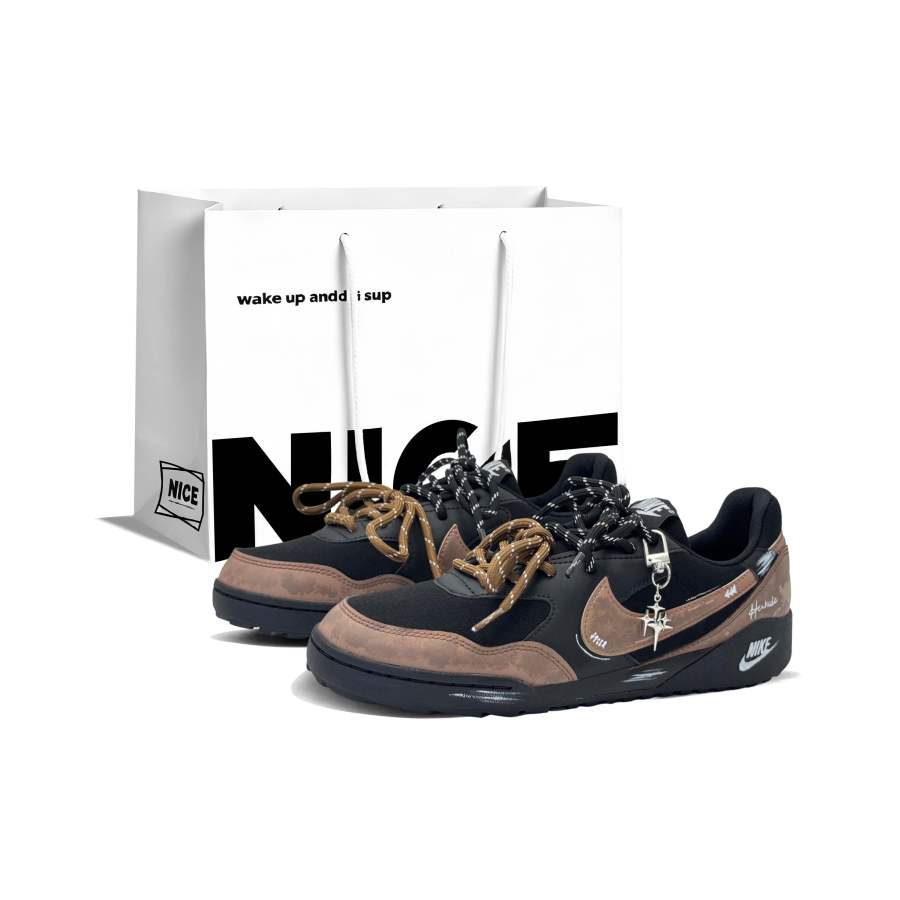 Nike Nike Terra Manta Casual Shoes Unisex Low Top Black/Brown/White