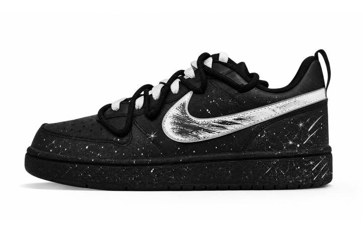 Nike Nike Court Borough Skateboard Shoes Unisex Low Top Black