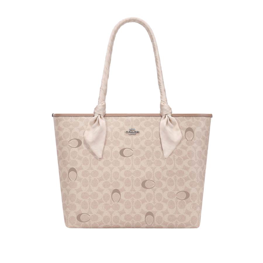 COACH City Shoulder Bags Taupe