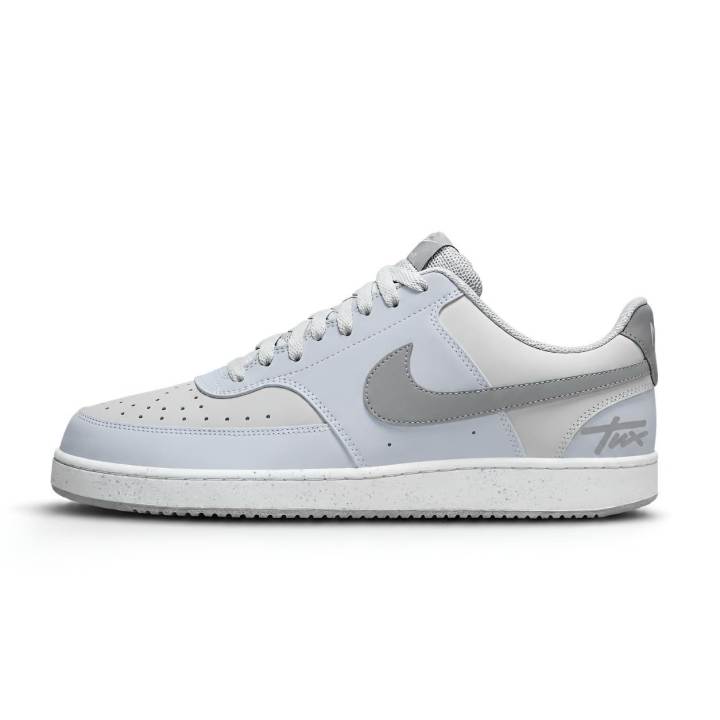 Nike Nike Court Vision Skateboard Shoes Men's Low Top Black/Gray
