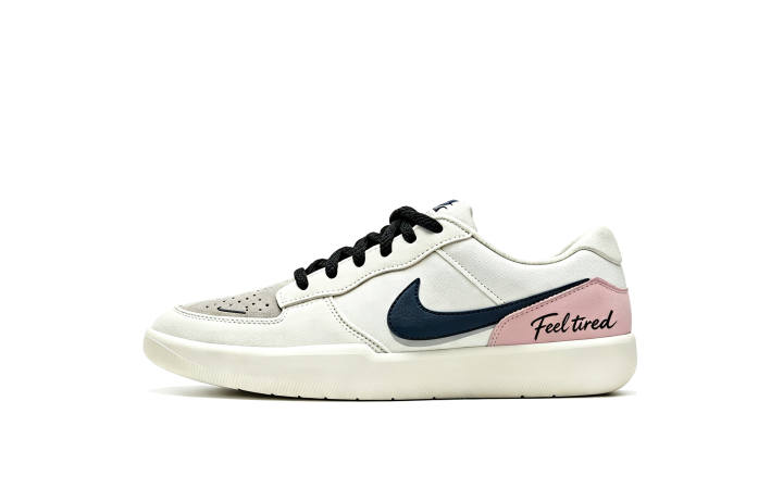 Nike Nike SB Force 58 Skateboard Shoes Men's Low Top White/Pink/Blue/Black