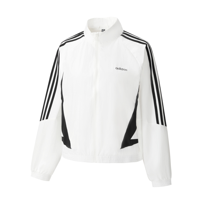 Adidas Adidas Jackets Women's White Stand Collar Moderate