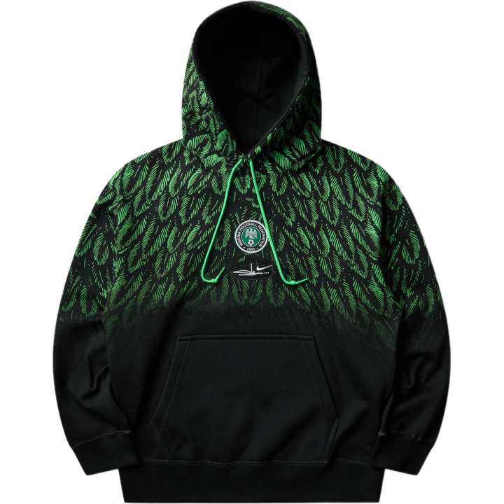 Nike Nike Sweatshirts Unisex Green Hooded Non Detachable Moderate