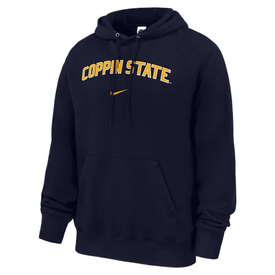 Nike Nike Club Sweatshirts Men's University Marine Hooded Non Detachable Moderate