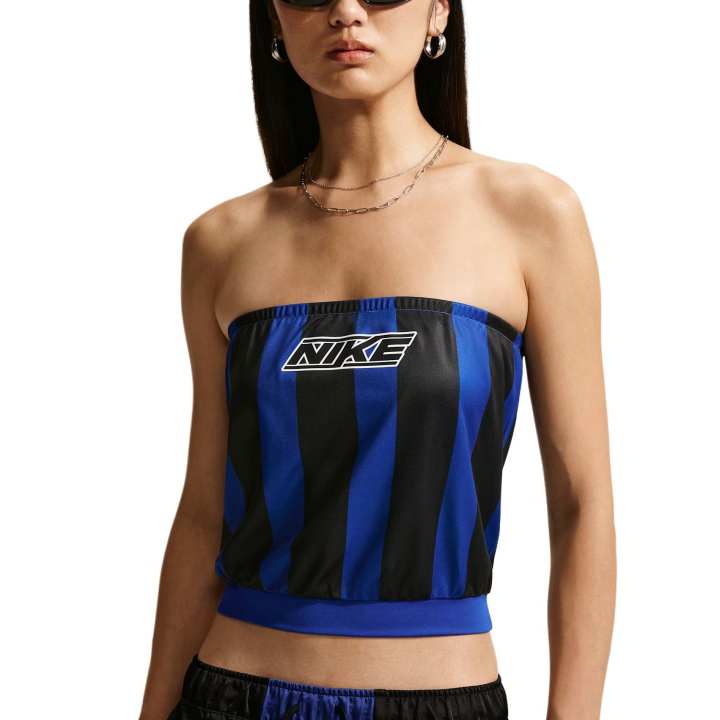 Nike Nike Sportswear Strapless Tops Women's Old Royal/Black/White